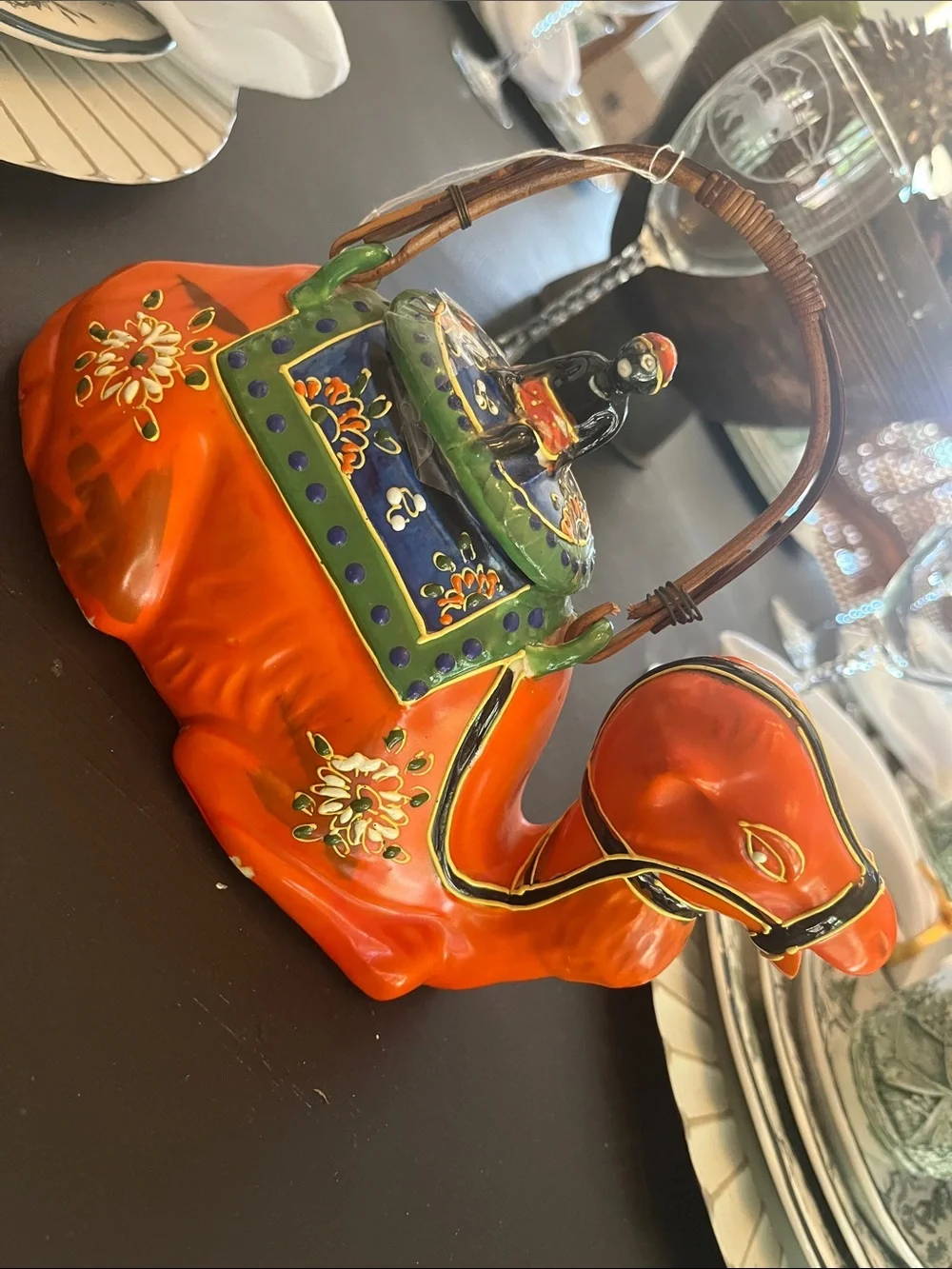 Camel tea pot